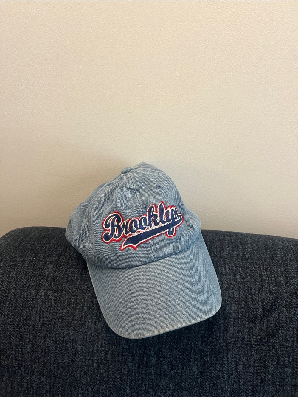 Brooklyn Denim Embroidered hat